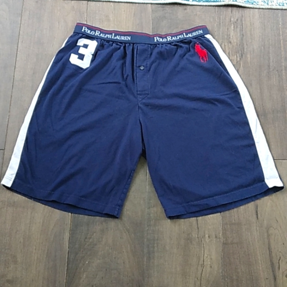 RALPH LAUREN LARGE POLO SLEEPWARE PANTS COTTON MENS L